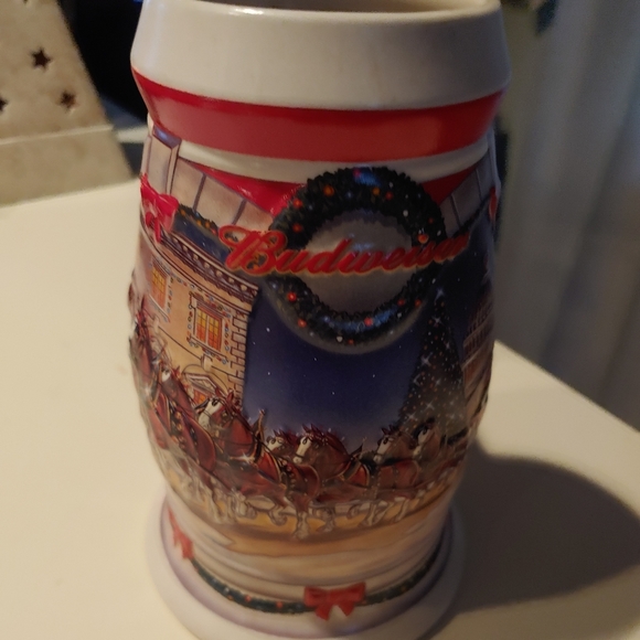 Budweiser Holiday At the Capital Stein mug - Picture 1 of 5